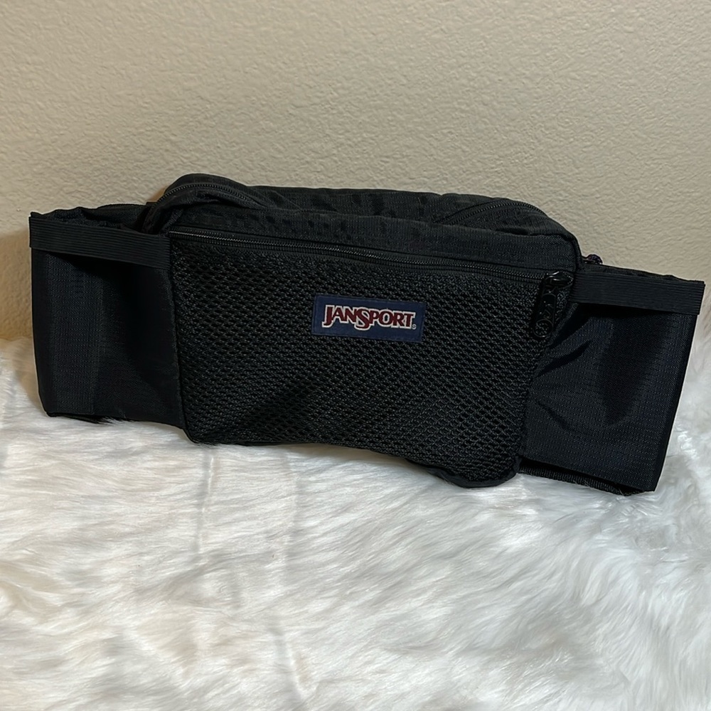 Jansport Black Fanny Pack Belt Purse